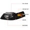 Spec-D Tuning 99-04 Ford Mustang Crystal Housing Headlights Black 2LH-MST99JM-RS - alternate 5